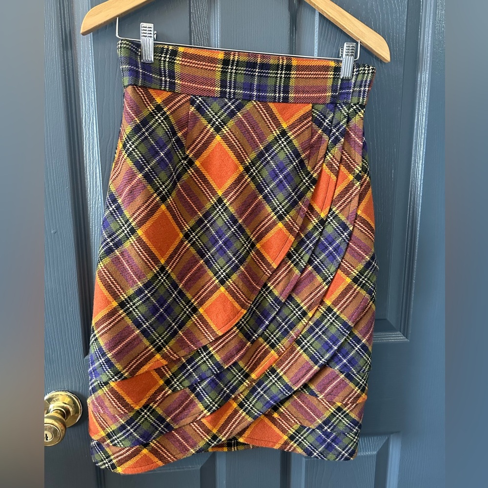 Plenty by Tracy Reese Plaid Skirt